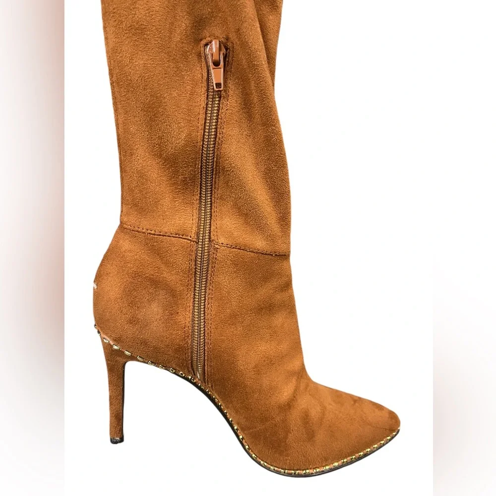 BCBGeneration Women's Tall Knee High Boot camel size 7.5